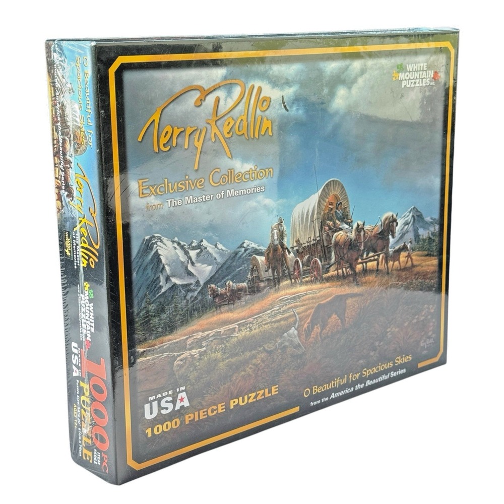 O Beautiful for Spacious Skies - White Mountain Puzzle 2010 – Terry Redlin #596S